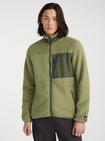 O'NEILL Флисовая куртка в Зеленый: спереди