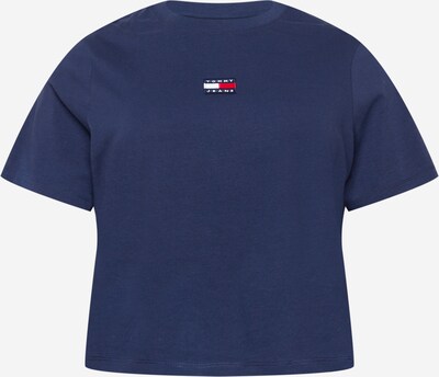 Tommy Jeans Curve Majica u mornarsko plava / vatreno crvena / bijela, Pregled proizvoda