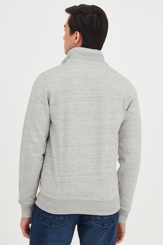 BLEND Zip-Up Hoodie 'LENNER' in Grey