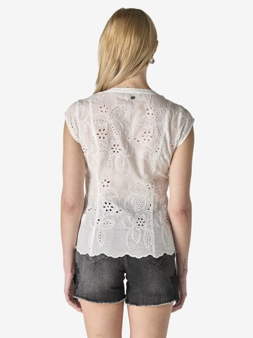 KOROSHI Pusero värissä valkoinen