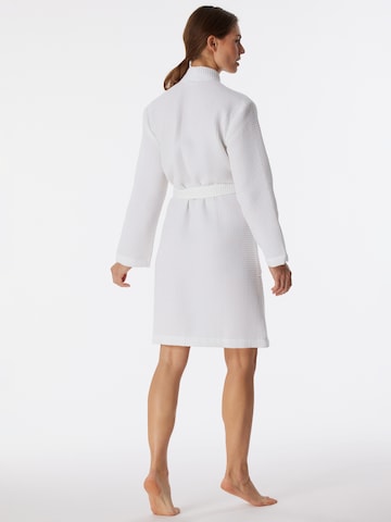 SCHIESSER Bathrobe short in White