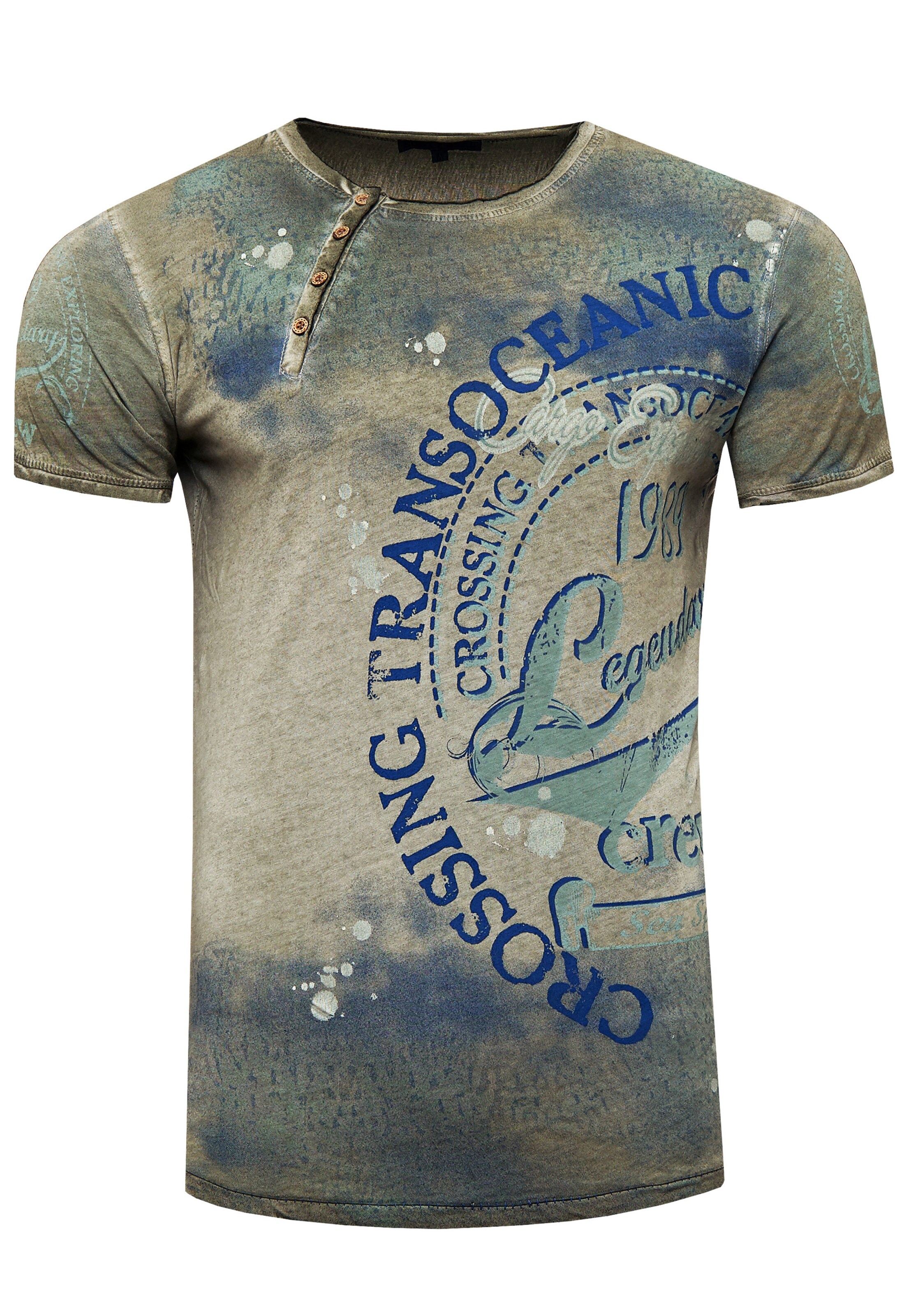 Rusty Neal Shirt in Green: front