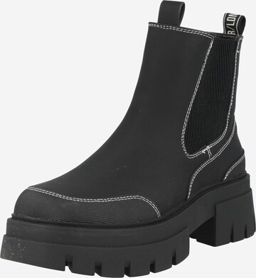 Chelsea Boots River Island en noir : devant