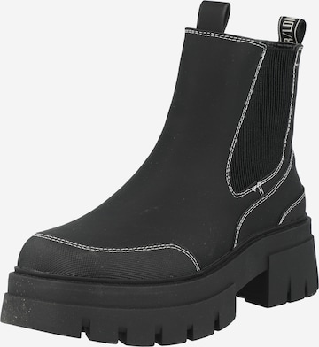 River Island - Botas Chelsea en negro: frente