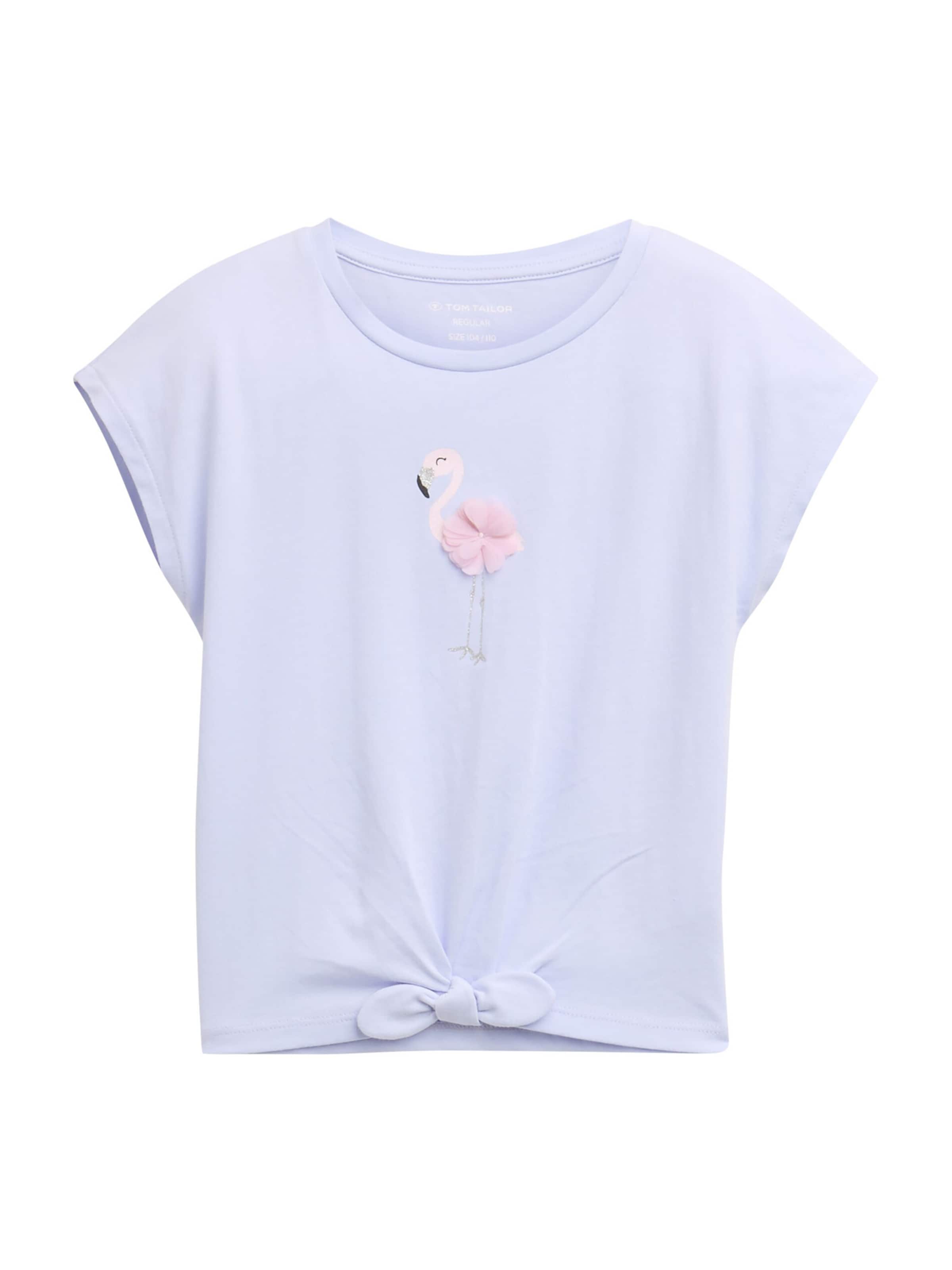 TOM TAILOR Μπλουζάκι σε λιλά: μπροστά