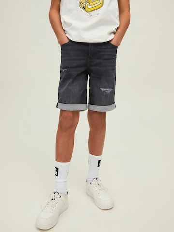 Jack & Jones Junior Regular Jeans 'Rick' i svart: forside