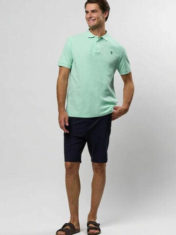 U.S. POLO ASSN. Regular Fit Paita ' Alfred ' värissä vihreä