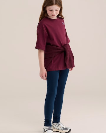 WE Fashion Skinny Leggings in Blue