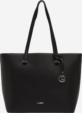 L.CREDI Handbag 'Maxima' in Black: front