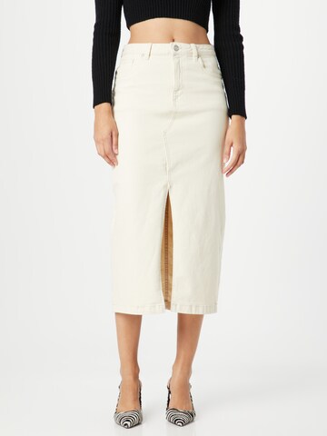 SISTERS POINT Skirt 'OLIA' in White: front