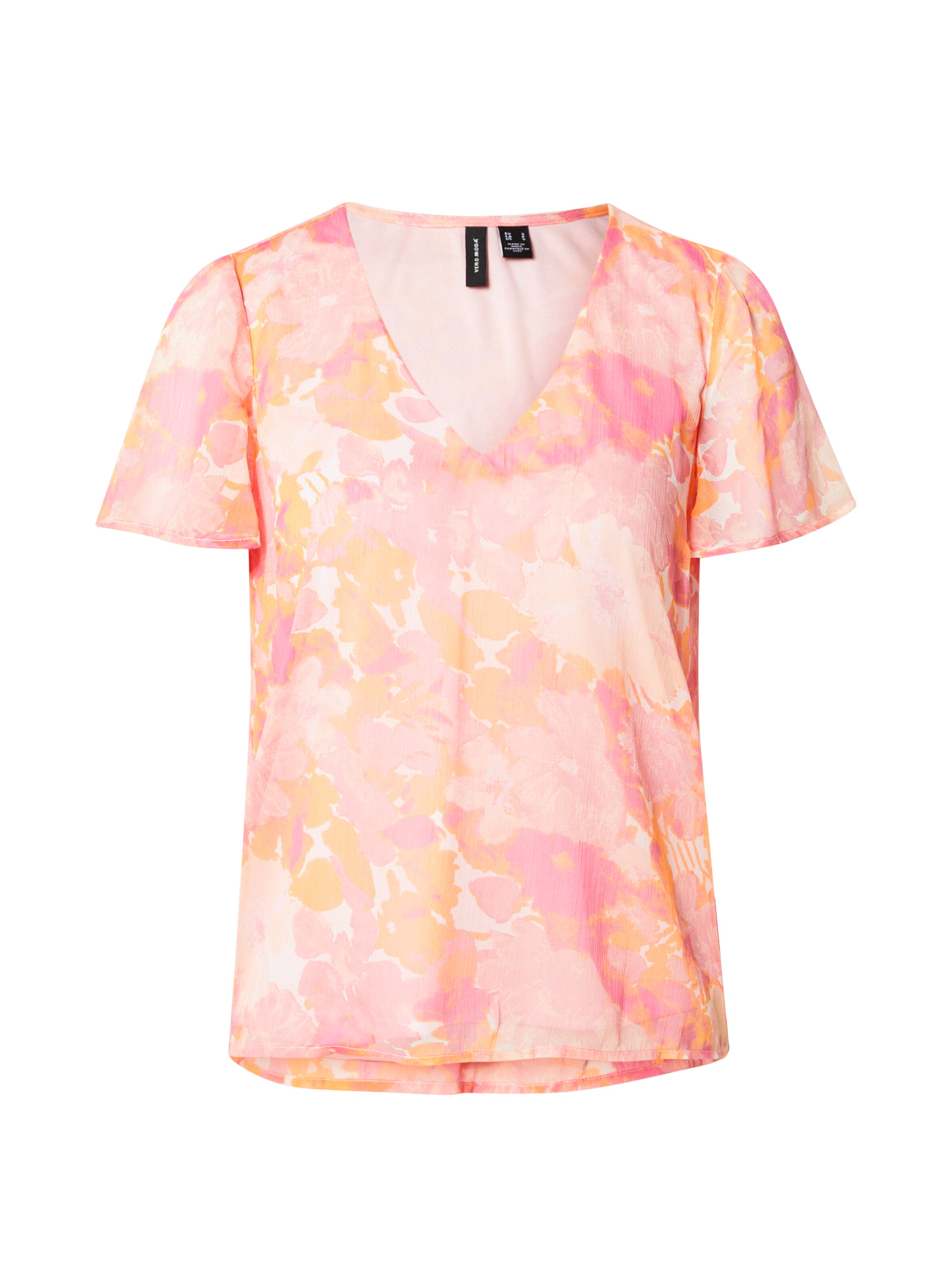 VERO MODA Blouse 'VMSMILLA' in Roze: voorkant