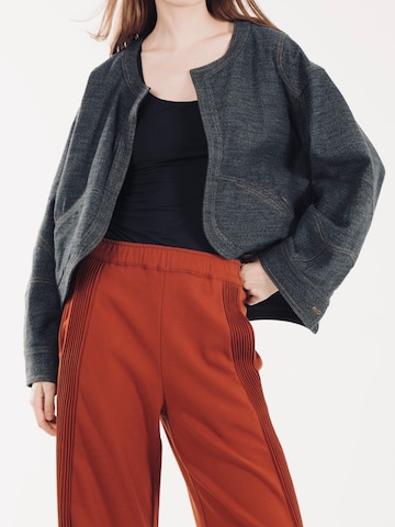 yoligex Janker 'Women's Fashion Loose Cardigan Jacket - Blue'‌‌‌‌‌‌‌‌ in Blau
