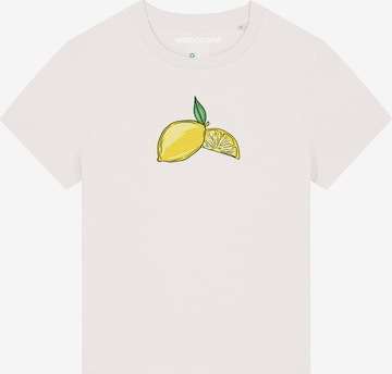 Watapparel Shirt 'Lemon' in White: front