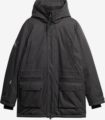 Superdry & Co Talveparka, värv hall: eest vaates