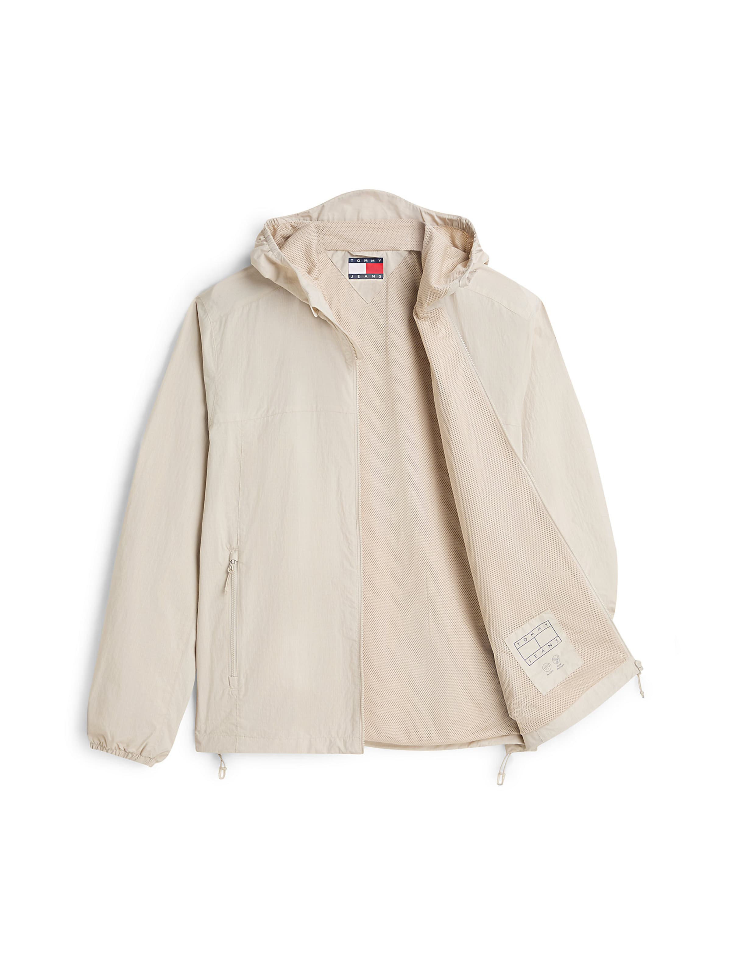Tommy Jeans Jacke 'Chicago' in Beige