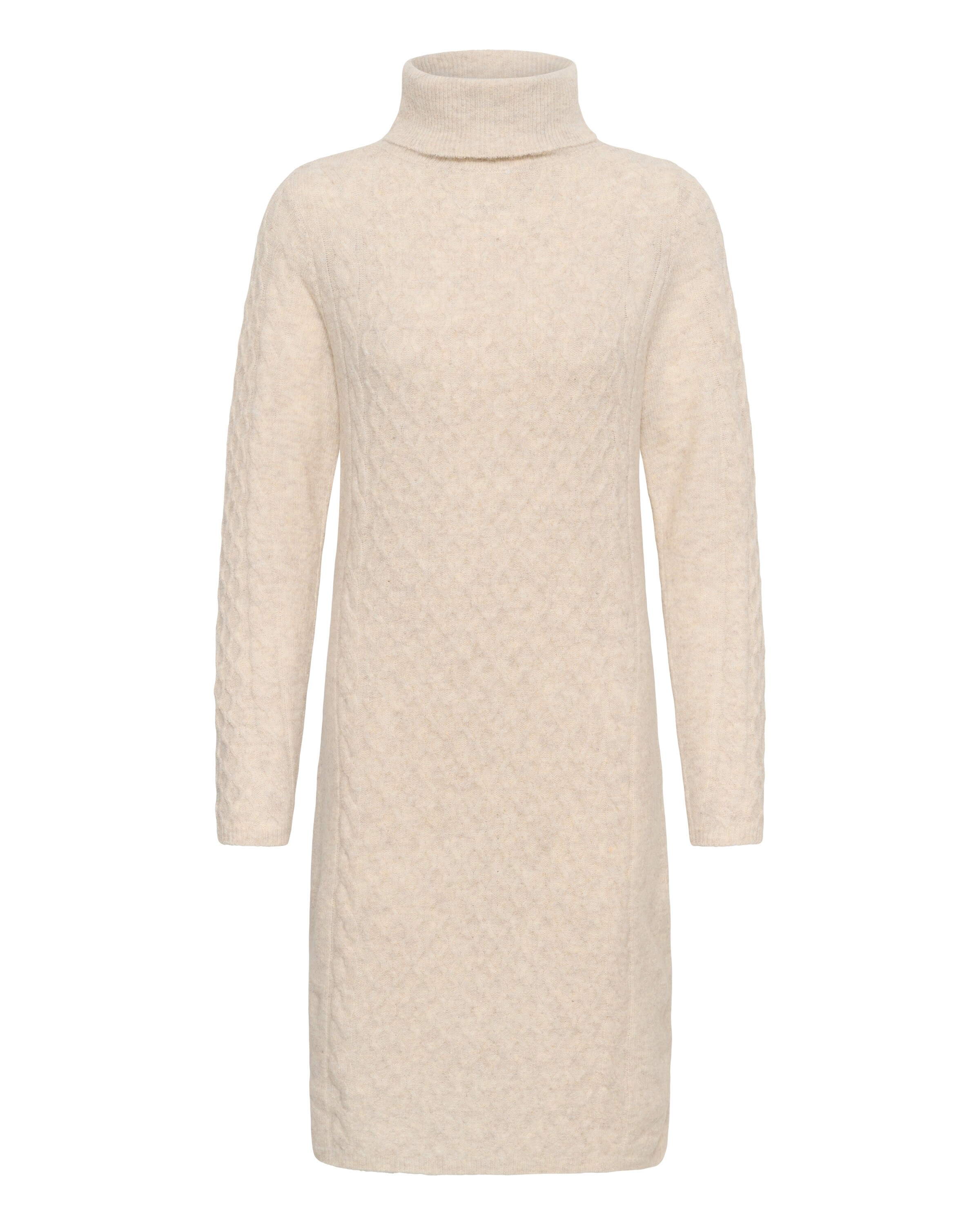 Love Copenhagen - Vestido de malha 'Erami' em bege: frente