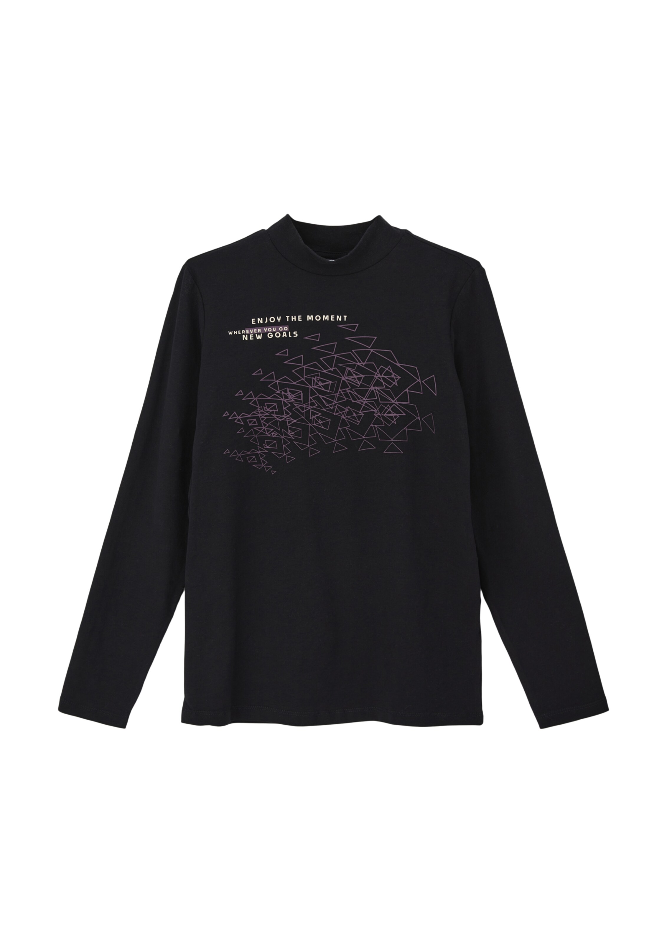 s.Oliver Shirt in Black: front