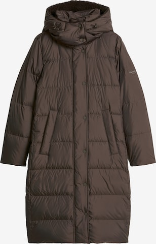 Marc O'Polo Wintermantel in Bruin: voorkant