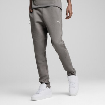 PUMA Slimfit Sporthose 'Evostripe' in Grau: Vorderseite