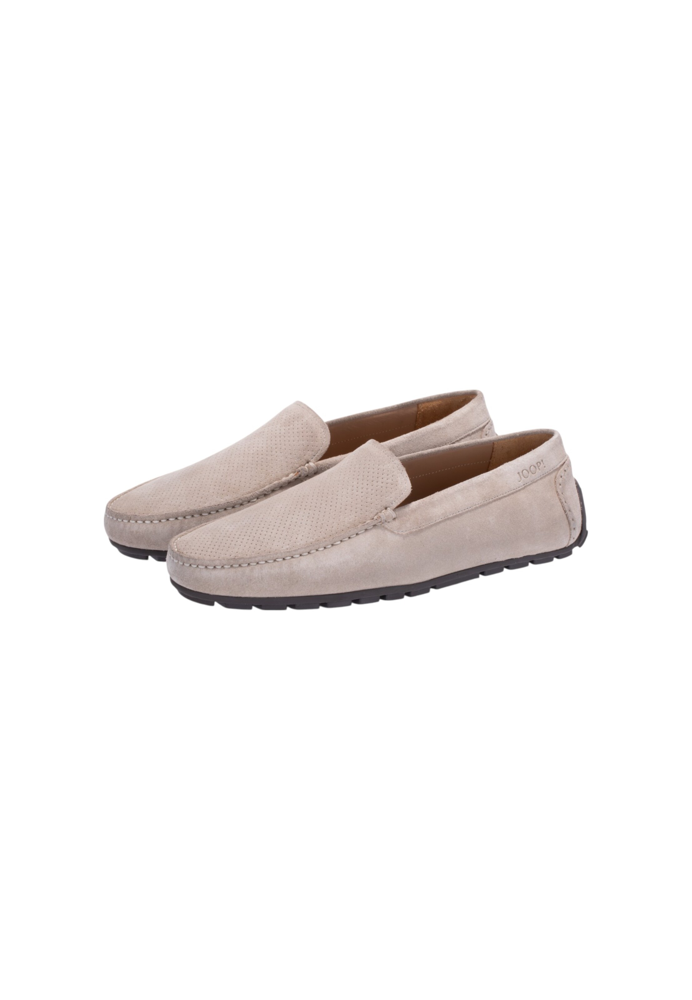 JOOP! Moccasin 'Velo Stampa Terras' in Beige
