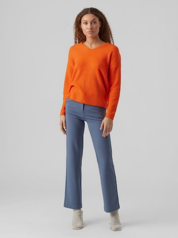 VERO MODA Sweater in Orange