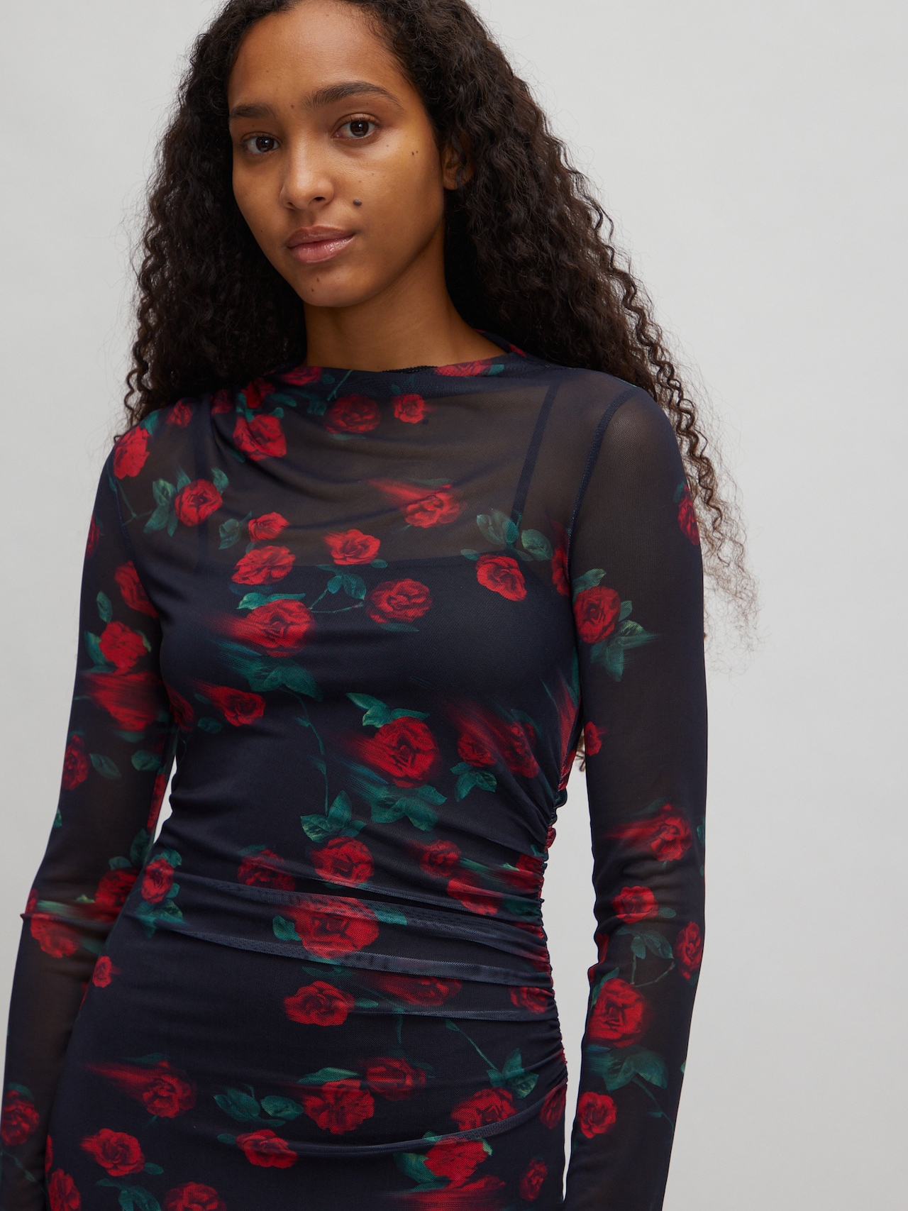 EDITED Jurk 'Colleen' Rood