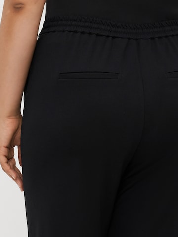 Vero Moda Curve Wide leg Broek 'VMCEVA' in Zwart