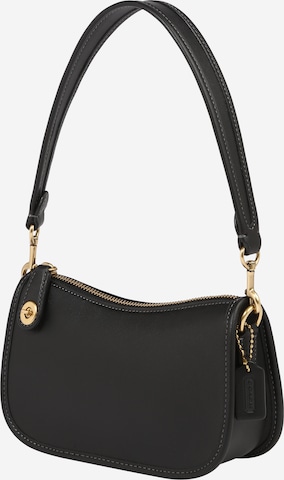 COACH - Mala de ombro 'Willow' em preto: frente