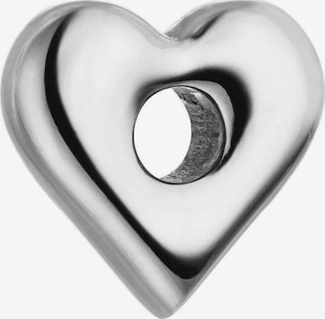 PURELEI Anhänger 'Lei Heart Bubble' in Silber: Vorderseite
