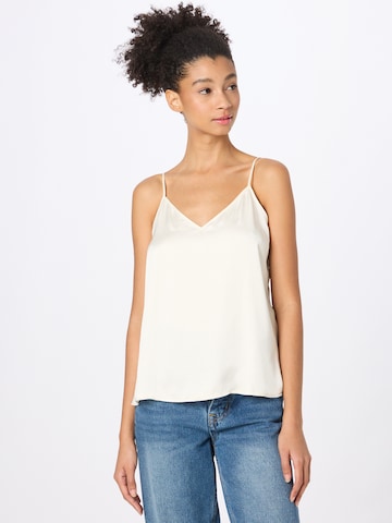 Warehouse Top 'Cami' in Wit: voorkant