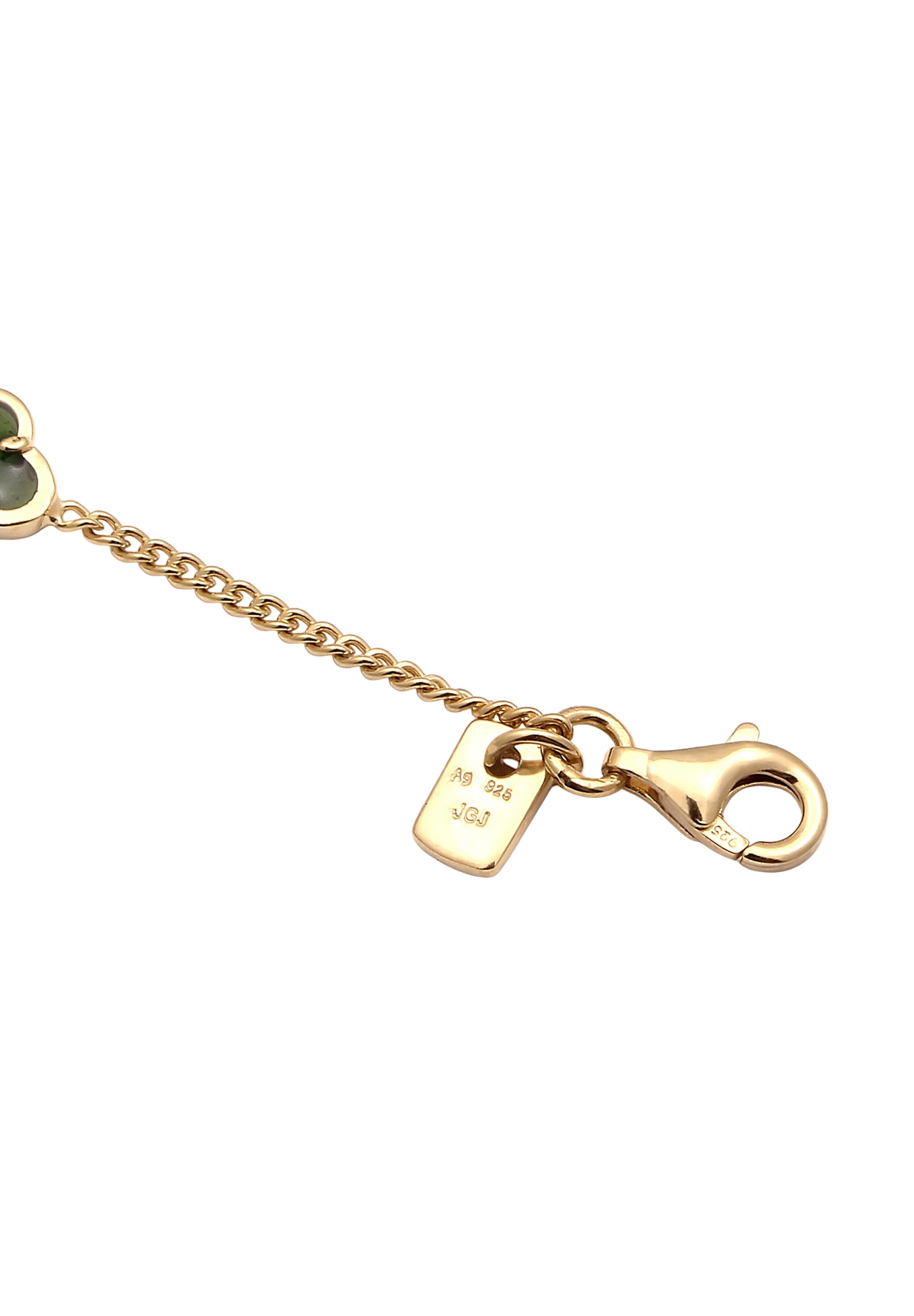 KUZZOI Bracelet 'Kleeblatt' in Gold