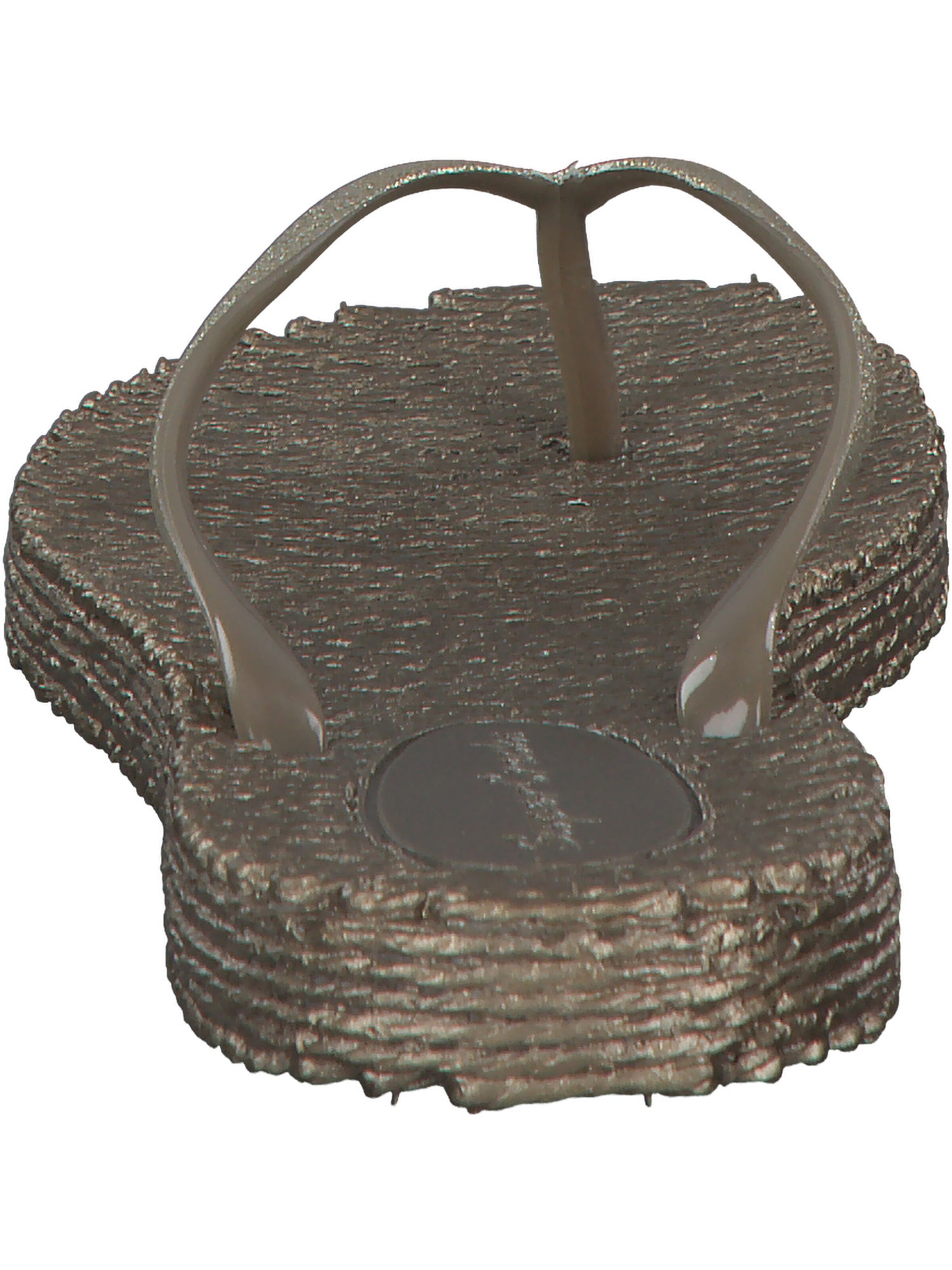 SuperCracks T-Bar Sandals in Gold