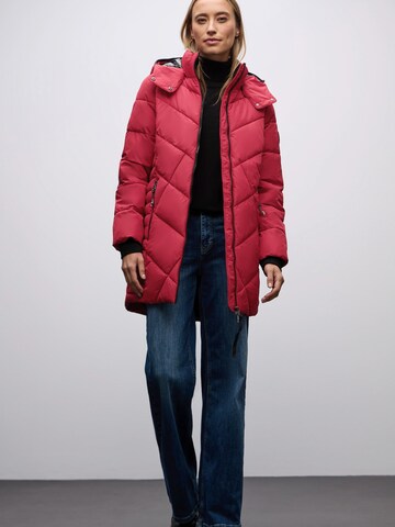 STREET ONE Winter Jacket in Red