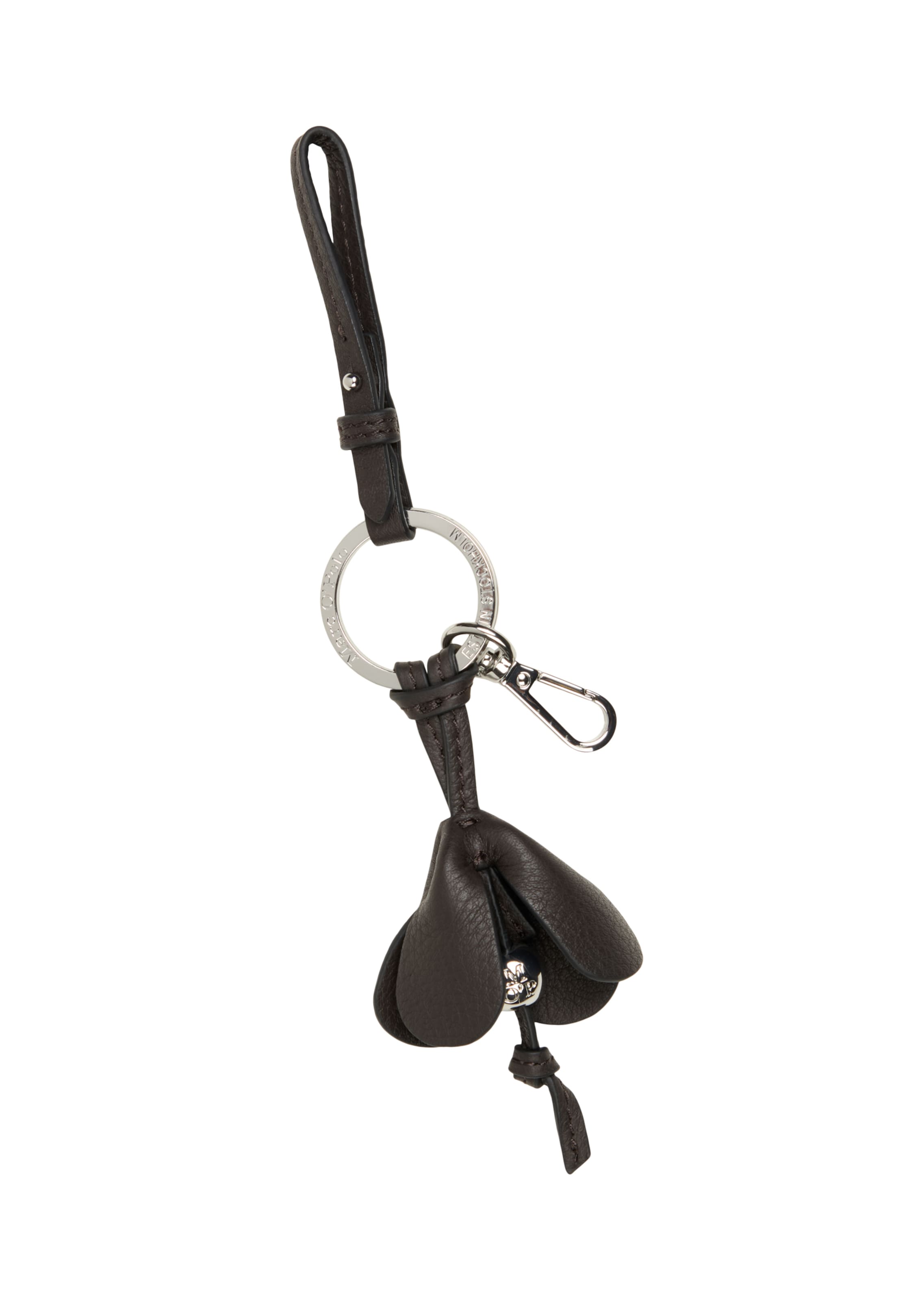 Marc O'Polo Key Ring in Brown: front