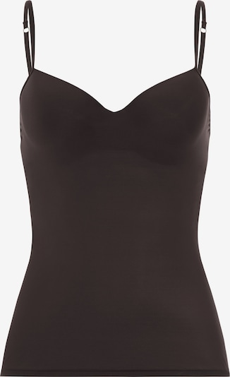 Hanro Schalen-BH-Top ' Allure ' in XS/A in dunkelbraun, Produktansicht