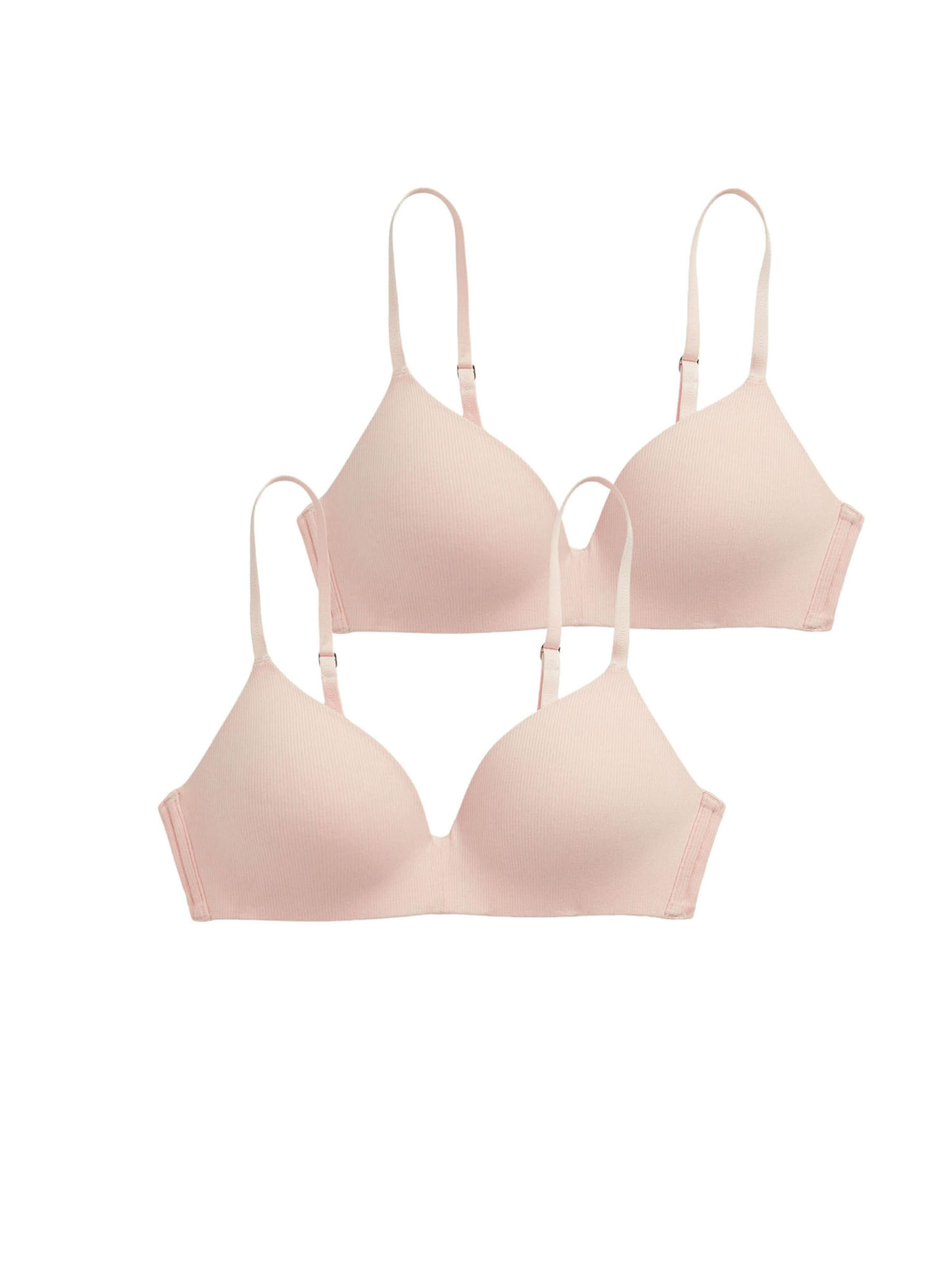 Polo Ralph Lauren Bügelloser BH ' Polo Essentials ' in Pink: Vorderseite