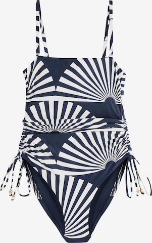 mėlyna Next Maudymosi kostiumėlis: priekis