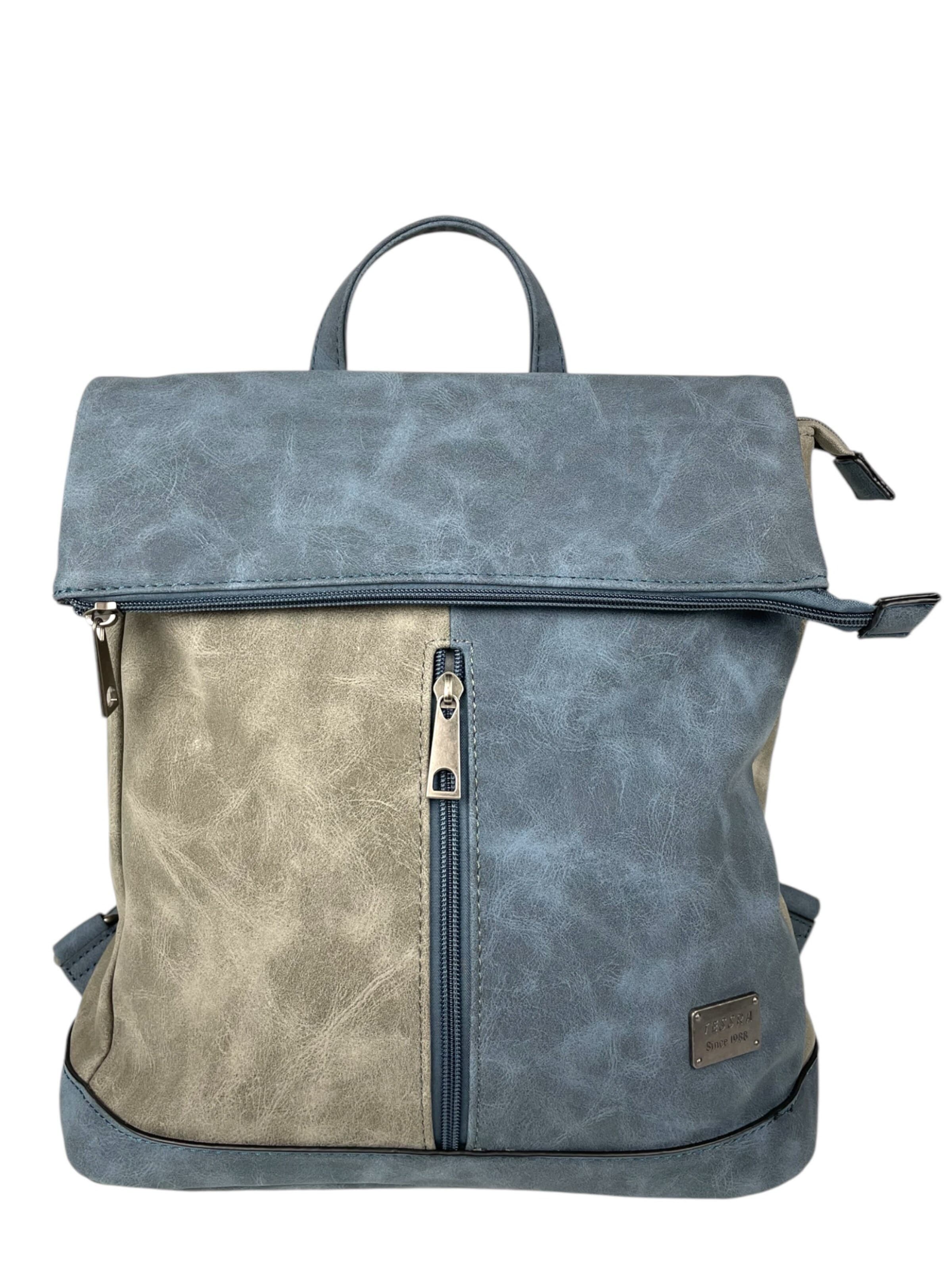 Zaino '2in1 Rucksacktasche' di Kumixi in grigio: frontale