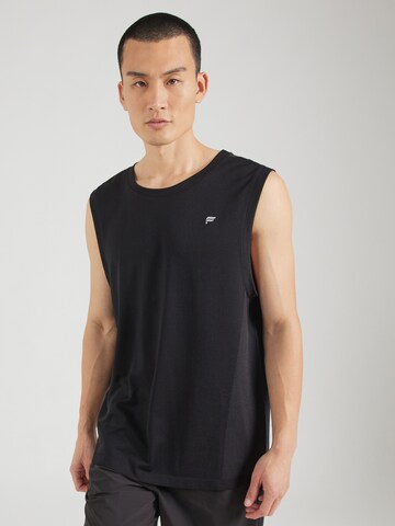Fabletics Functioneel shirt 'THE TRAINING DAY' in Zwart: voorkant