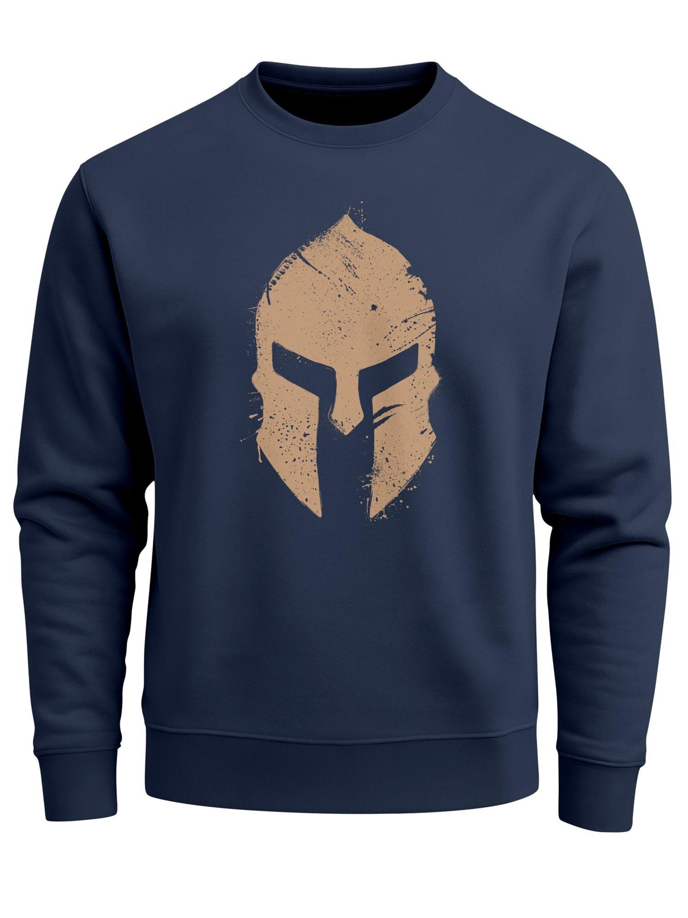Neverless Sweatshirt 'Sparta 2'‌‌‌‌ in Blau: Vorderseite