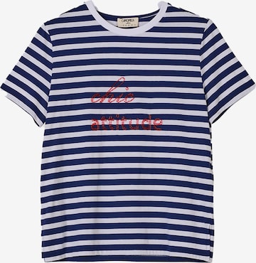 Maglietta 'Stanly' di Camomilla Italia in blu: frontale