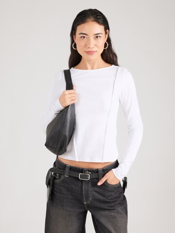 ABOUT YOU Shirt 'Nora' in Weiß: Vorderseite