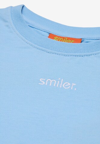 smiler. Shirt 'mini-laugh.' in Blau