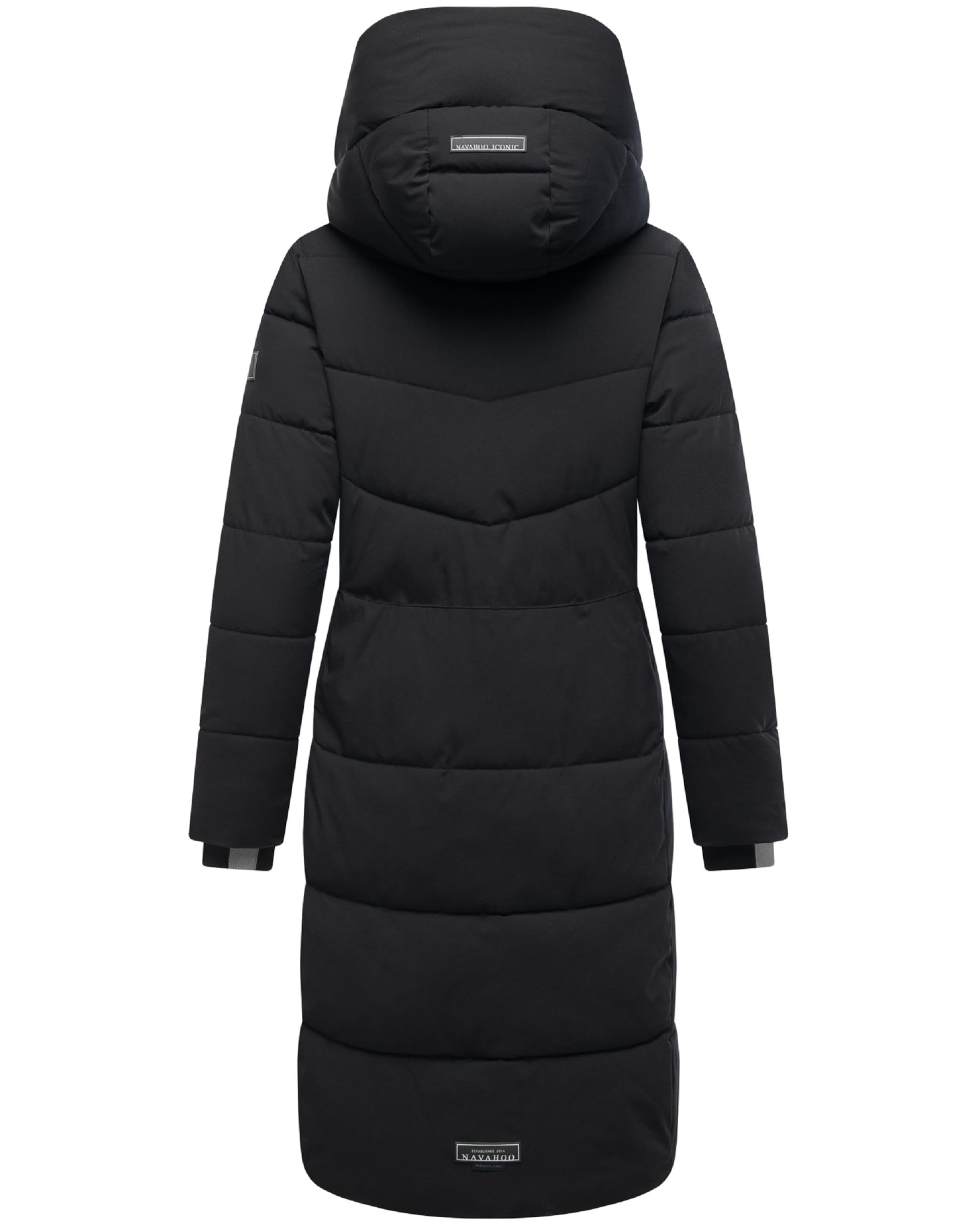 Palton de iarnă 'Schokokuss XIV' de la NAVAHOO pe negru