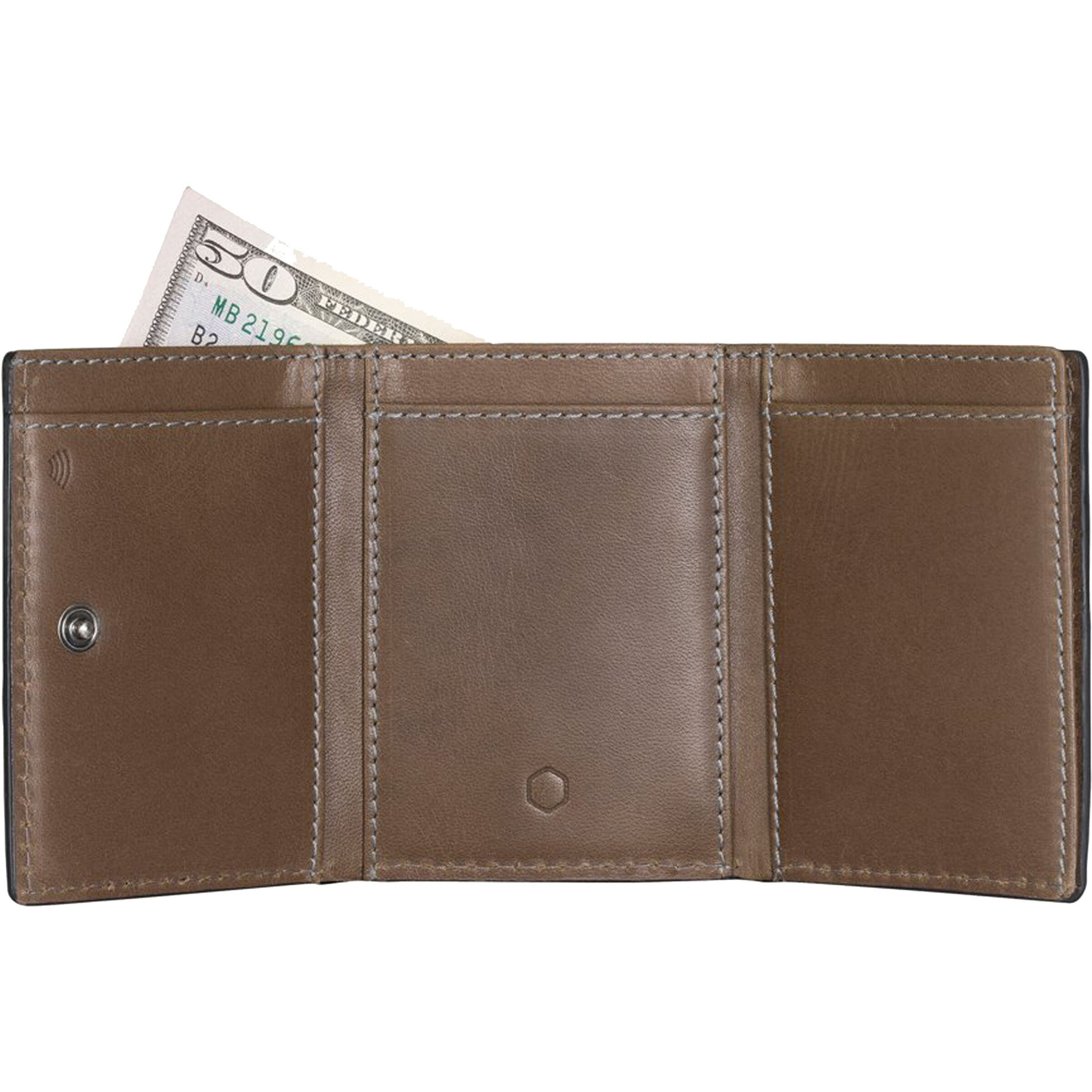 Jekyll & Hide Kreditkartenetui 'Texas' in Braun