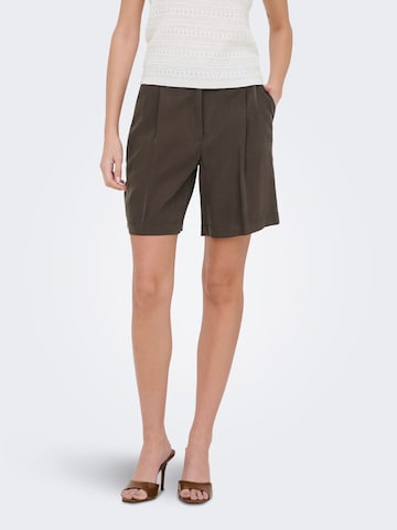 JDY - regular Pantalón 'JDYCille' en marrón: frente