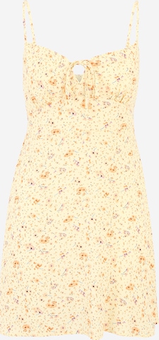 Cotton On Petite - Vestido de verano 'Monica' en amarillo: frente