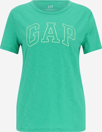 Gap Tall Shirt in Groen: voorkant