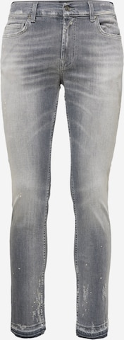 7 for all mankind Regular Jeans in Grey: front