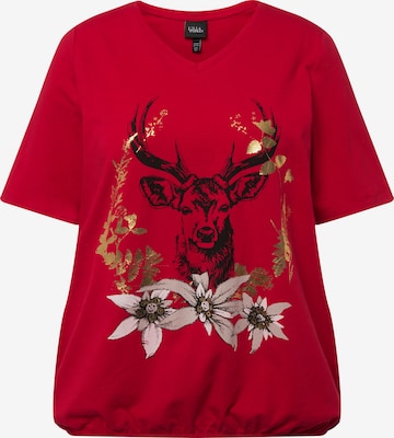 Ulla Popken Shirt in Red: front